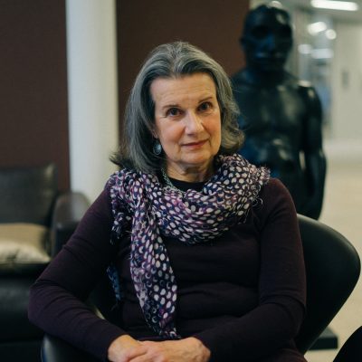 Davina Talén kreftrammet og styremedlem i Maggies Norge